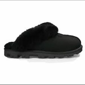UGG Black Coquette Slide Slippers